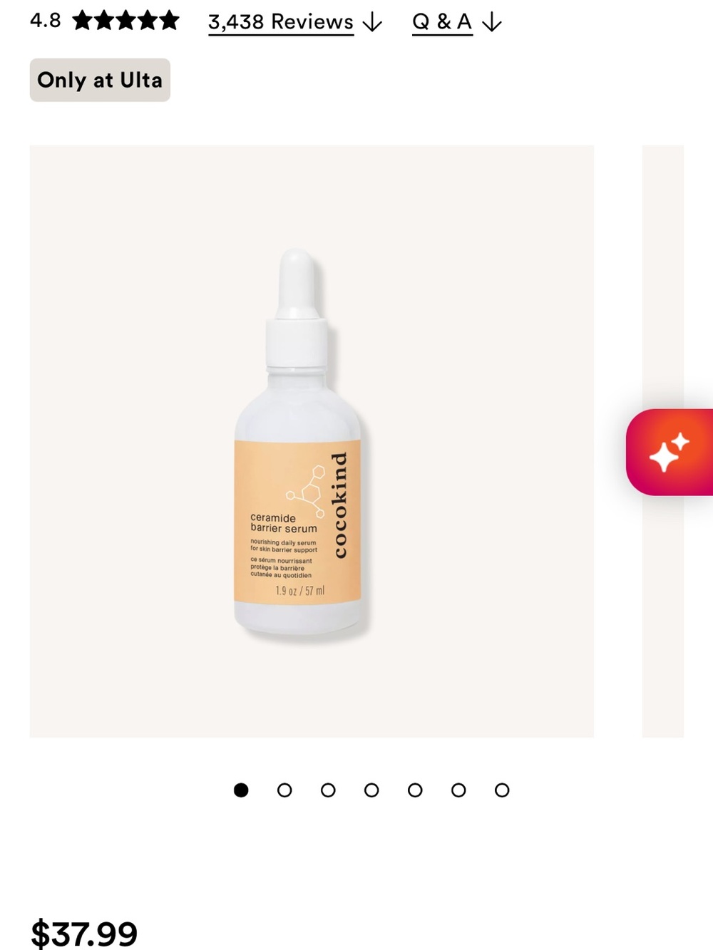 Ceramide Barrier Serum – Peach